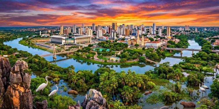 Onde a natureza do Pantanal encontra uma capital desenvolvida no coração da América do Sul rica em qualidade de vida
