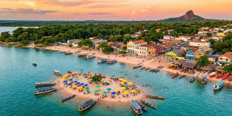 Viver em Alter do Chão oferece uma dinâmica pautada pela tranquilidade amazônica e por uma forte conexão com a ancestralidade indígena Borari. / Imagem ilustrativa