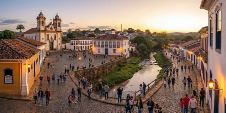 A antiga capital do estado de Goiás preserva casarões históricos europeus em meio às paisagens do cerrado