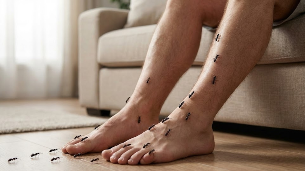 Por que sentimos formigamento quando uma parte do corpo “adormece”?