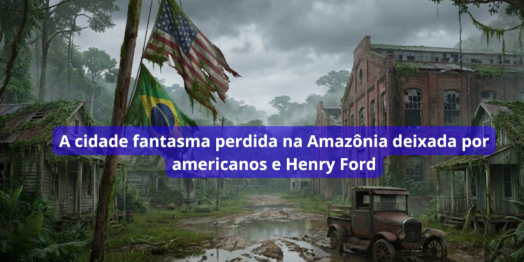 A “cidade fantasma” na Amazônia fundada em 1928 por empresários dos Estados Unidos, hoje marcada pelas ruínas do fracasso de Henry Ford