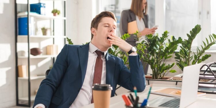 Um aspecto curioso do bocejo é o chamado bocejo contagioso, em que a simples visão de alguém bocejando pode provocar - Créditos: depositphotos.com / VitalikRadko