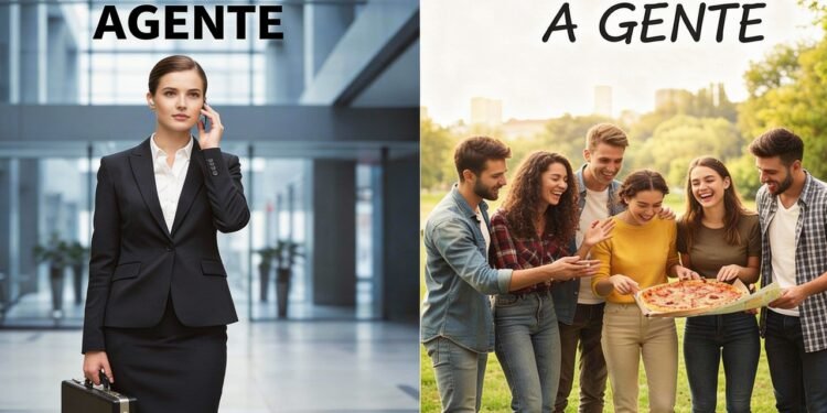 A diferença clássica entre “A gente” e “agente” que muitos ainda erram