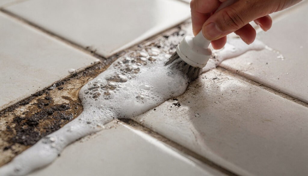 Sem água sanitária nem cloro: a melhor forma de tirar o amarelado dos rejuntes