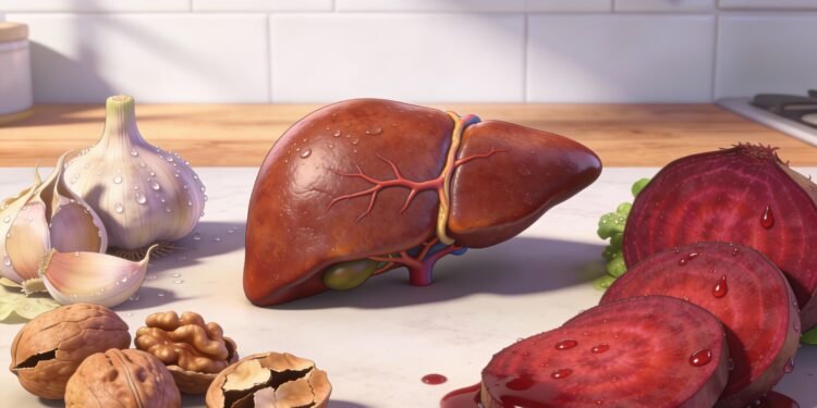 Quatro alimentos essenciais para facilitar a regeneração do fígado