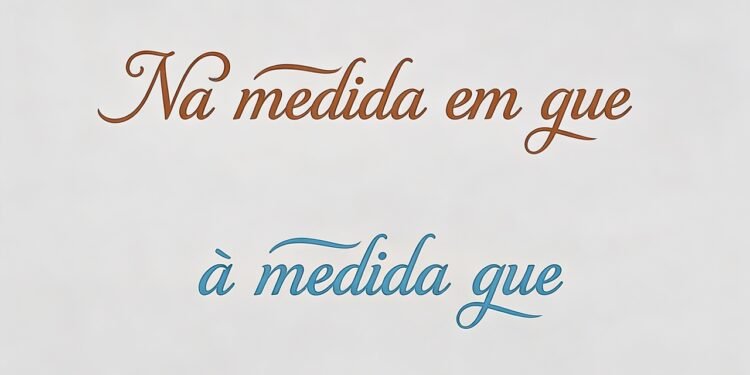 Entenda a regra de quando usar “Na medida em que” e “à medida que” no dia a dia