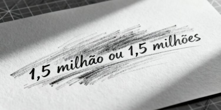 “1,5 milhão” ou “1,5 milhões”? Essa é a regra gramatical definitiva