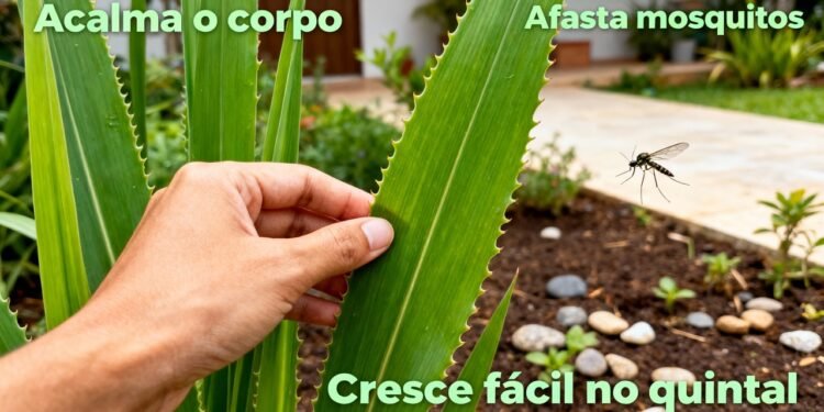 Essa erva perfumada acalma o corpo, afasta mosquitos e ainda cresce fácil no quintal