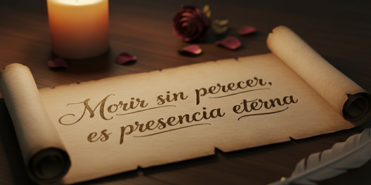 O que significa a frase ancestral “Morir sin perecer, es presencia eterna”