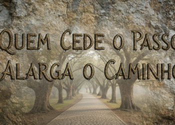 O que significa a frase ancestral “quem cede o passo alarga o caminho”