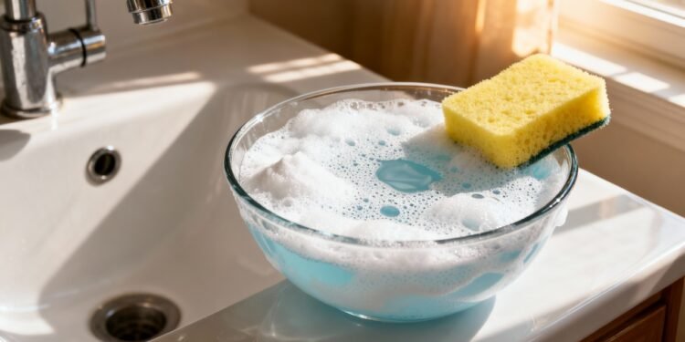 Por que misturar bicarbonato e detergente virou solução para limpeza pesada da casa