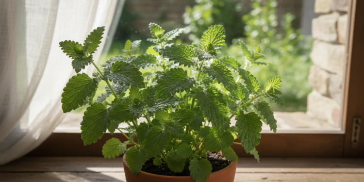 A erva de plantar em casa que auxilia no alivio da ansiedade leve e estresse