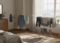 Poucos sabem que secar roupa dentro do quarto pode causar mofo e alergia