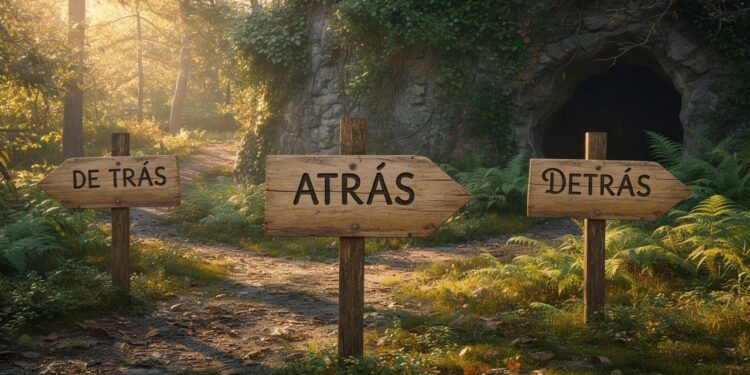 A explicação da regra de como usar corretamente as três variações de “De trás”, “atrás” e “detrás”