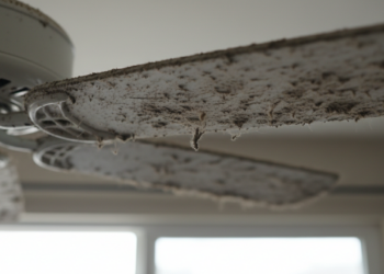 Adeus poeira espalhada: por que limpar as pás do ventilador com uma fronha velha