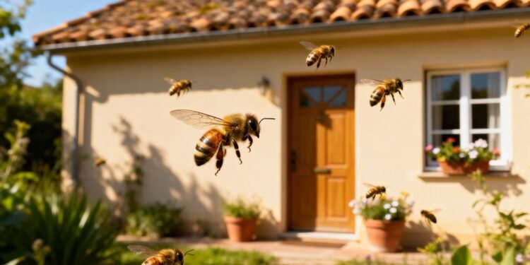 Qual o significado de ter abelhas rodeando a sua casa?