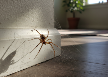 O que significa quando uma aranha aparece dentro de casa?