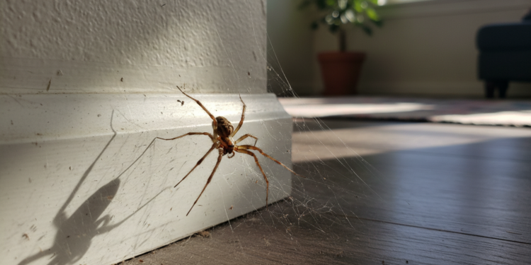 O que significa quando uma aranha aparece dentro de casa?