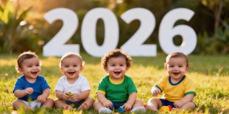 Esses nomes de bebês estarão por toda parte em 2026