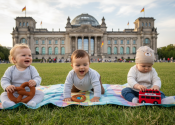 Os nomes de bebês mais populares em Berlim em 2025