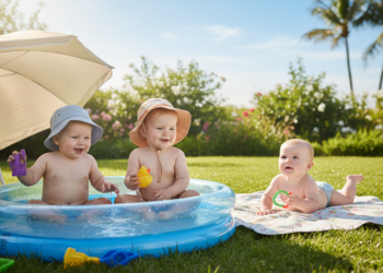 Principais nomes de bebês inspirados no verão que os pais adoram