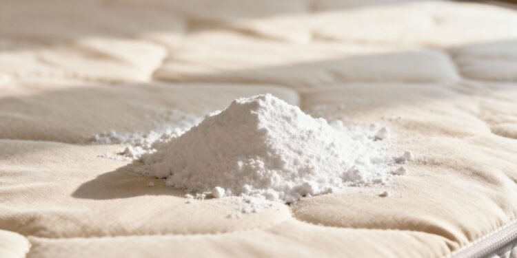 Bicarbonato no colchão: a limpeza a seco que mata ácaros e tira odores