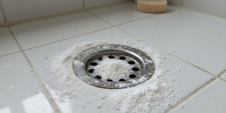 Poucos sabem do truque com bicarbonato nos ralos de casa que facilita o dia a dia