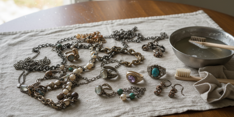 Os melhores truques caseiros para limpeza de bijuterias em casa