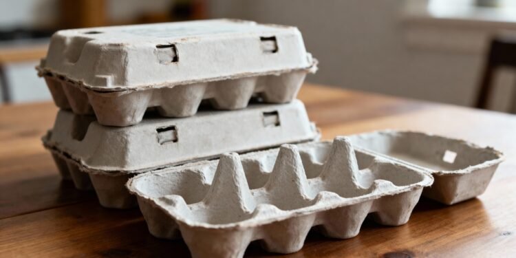 Poucos sabem como reutilizar caixas de ovo em casa para itens decorativos