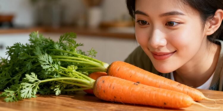 O legume vibrante que virou aliado natural para cuidar da visão e manter a pele mais saudável