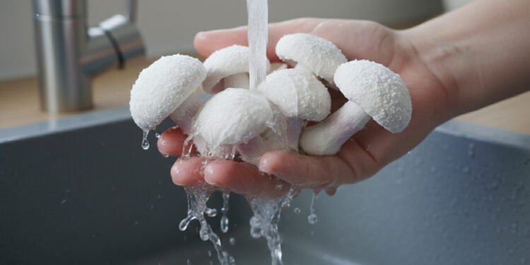 O erro de lavar cogumelos na água corrente: como limpar corretamente