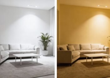 Troque a luz branca de hospital por lâmpadas amarelas que custam menos de 20 reais e deixe sua sala com cara de novela imediatamente