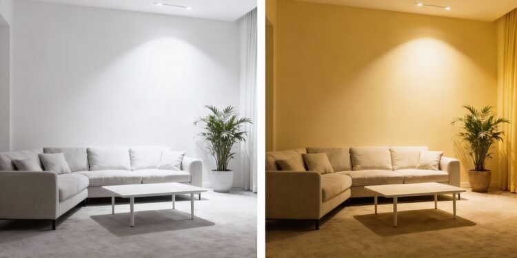 Troque a luz branca de hospital por lâmpadas amarelas que custam menos de 20 reais e deixe sua sala com cara de novela imediatamente