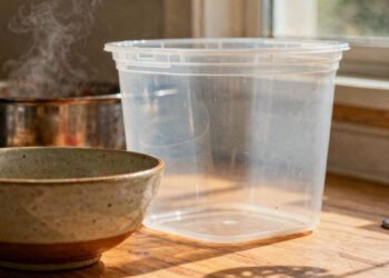 Como remover as manchas dos potes de alimentos diários