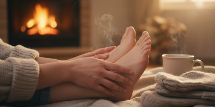 O truque de aquecer as mãos e pés para adormecer que funciona para quem não consegue dormir