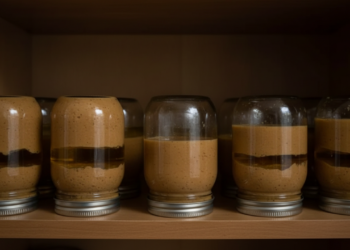 Por que você deve guardar o pote de pasta de amendoim de cabeça para baixo