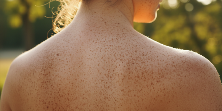 O que significa ter sardas nas costas, segundo estudos