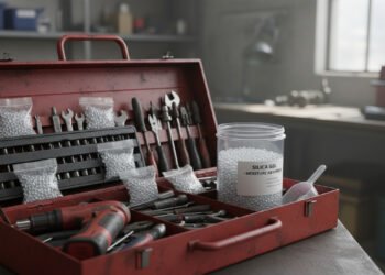 Sílica gel na caixa de ferramentas ou de lâminas de barbear: não jogue fora antes de ver isso