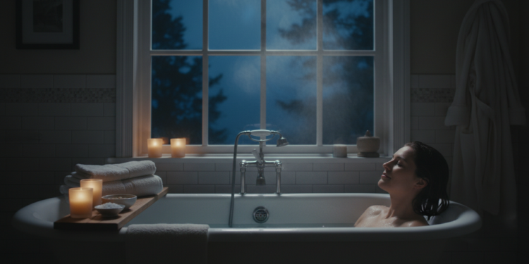 O que acontece com seu sono se você toma um banho morno antes de dormir?