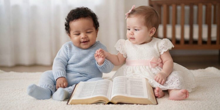 Os nomes bíblicos de bebês para meninos e meninas que entraram nos mais usados