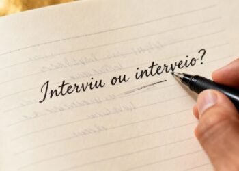 “Interviu” ou “Interveio”? O erro comum que muitos cometem no dia a dia