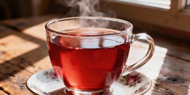 O chá vermelho que muita gente usa para aliviar a retenção de líquidos e cuidar do corpo
