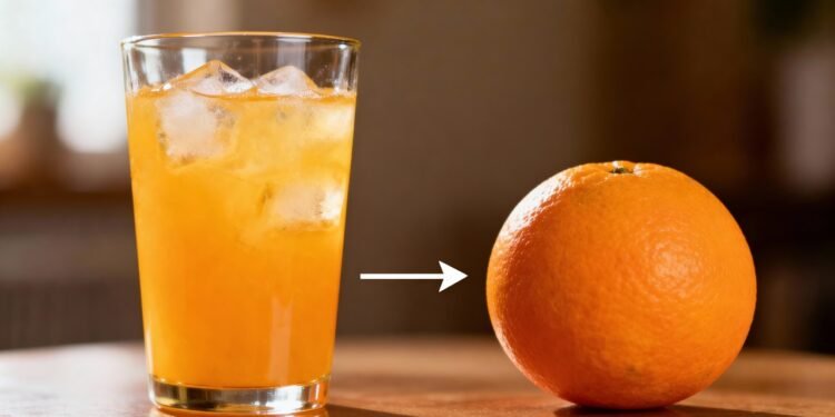 Por que substituir o suco de fruta pela fruta inteira?