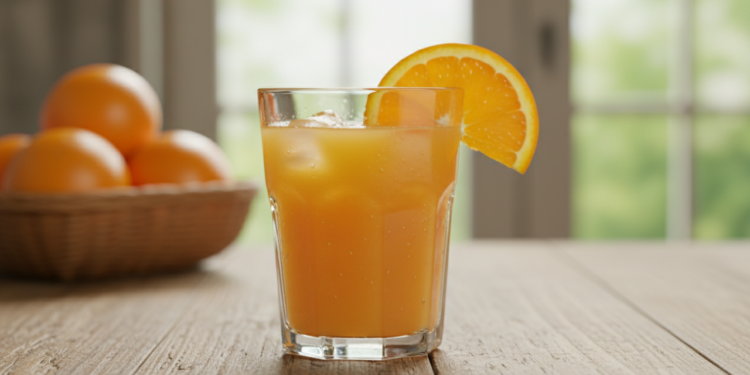Os benefícios surpreendentes de um copo de suco de laranja
