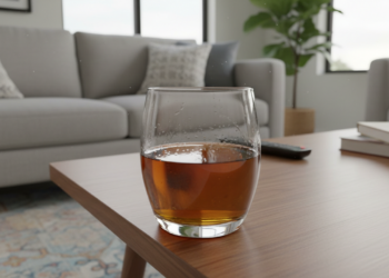 Poucos sabem por que recomendam colocar um copo de vinagre na sala