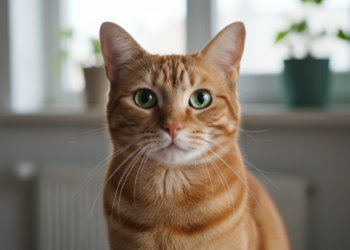 O que significa quando o gato te encara sem piscar por longos segundos?