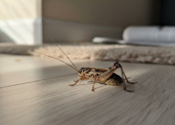 O que significa quando um grilo aparece na sua casa?