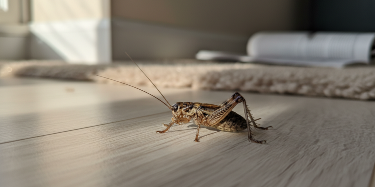 O que significa quando um grilo aparece na sua casa?