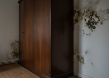 Mofo no guarda-roupa: o erro de encostar o móvel na parede externa fria