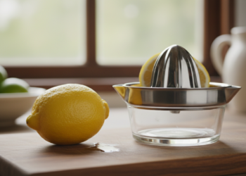 Como espremer um limão sem cortar ao meio e aproveitar todo o seu suco?